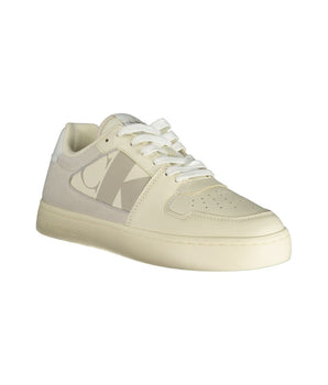 Calvin Klein Men's White Polyethylene Sneakers