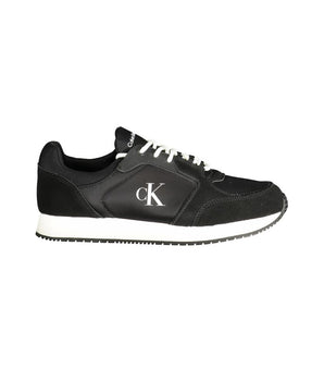 Calvin Klein Black Polyethylene Men Sneaker