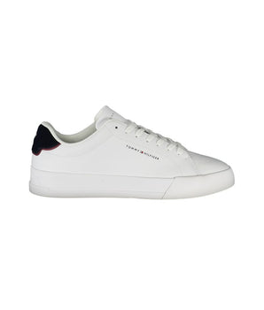 Tommy Hilfiger White Polyethylene Men Sneaker