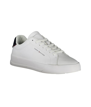 Tommy Hilfiger White Polyethylene Men Sneaker
