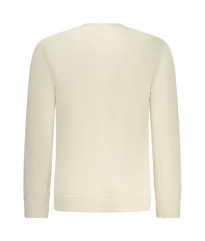Lee Beige Cotton Men Sweater