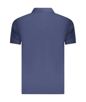 Fila Blue Cotton Men Polo Shirt