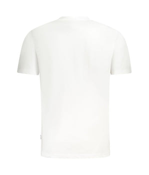 Fila White Cotton Men T-Shirt