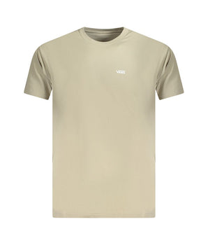 Vans Beige Cotton Men T-Shirt