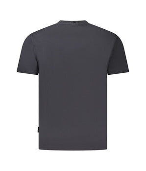 Napapijri Black Cotton Men T-Shirt