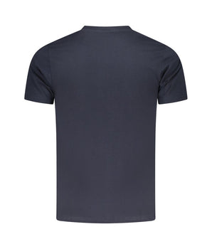 Cavalli Class Blue Cotton Men T-Shirt