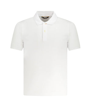 K-WAY White Cotton Polo Shirt