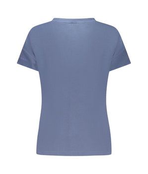 North Sails Blue Cotton Women T-Shirt