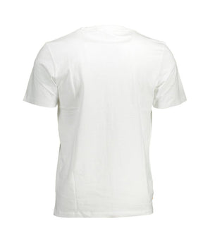 Timberland White Cotton Men T-Shirt