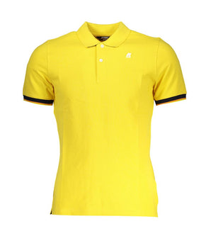 K-WAY Sunshine Yellow Cotton Blend Polo