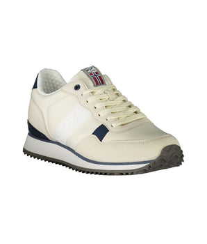 Napapijri White Polyester Sneaker