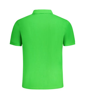North Sails Green Cotton Men Polo Shirt