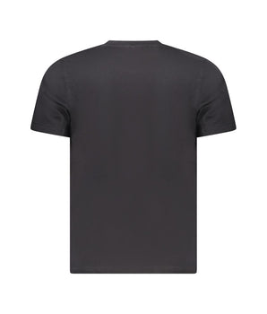 North Sails Black Cotton Men T-Shirt