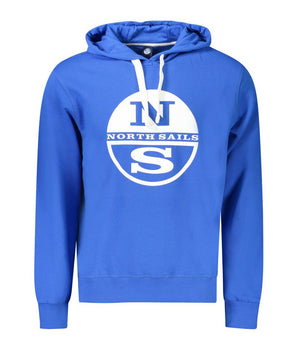 North Sails Blue Cotton Men's Sweater