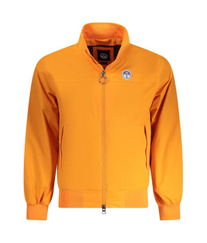 North Sails Orange Polyamide Men Jacket