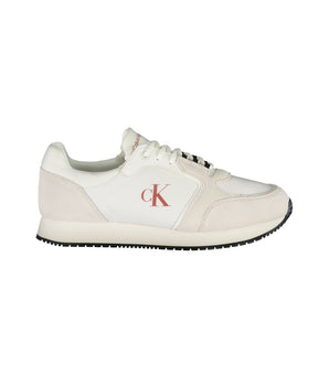 Calvin Klein White Leather Men Sneaker