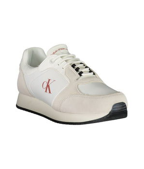 Calvin Klein White Leather Men Sneaker