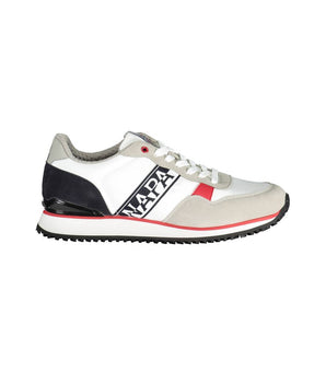 Napapijri White Polyester Men Sneaker