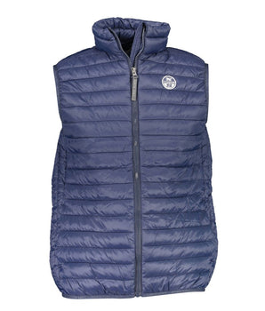 North Sails Blue Polyamide Men Jacket