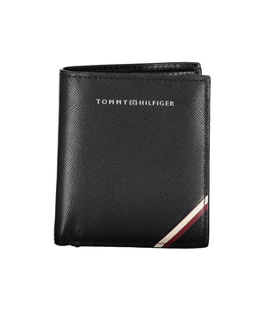 Tommy Hilfiger Men's Black Leather Wallet