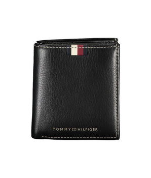 Tommy Hilfiger Men's Black Leather Wallet