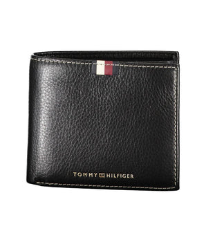 Tommy Hilfiger Men's Black Leather Wallet