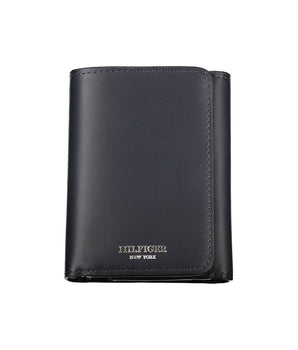 Tommy Hilfiger Men's Stylish Blue Leather Wallet