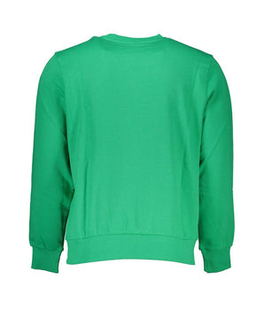 North Sails Green Cotton Men Sweater