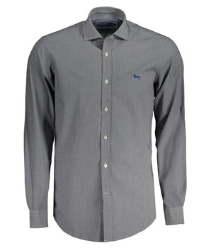 Harmont & Blaine Blue Cotton Shirt