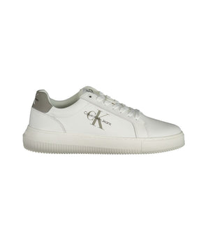 Calvin Klein White Leather Men Sneaker