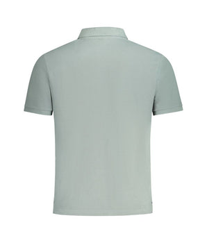 North Sails Green Cotton Men Polo Shirt