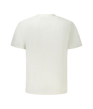 Pepe Jeans White Cotton Men T-Shirt
