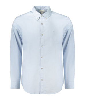 Calvin Klein Light Blue Cotton Men Shirt