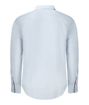Calvin Klein Light Blue Cotton Men Shirt