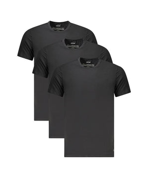 Calvin Klein Black Cotton Men T-Shirt