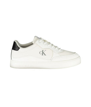 Calvin Klein White Polyester Men Sneaker