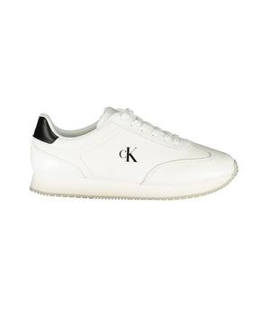 Calvin Klein White Leather Men Sneaker