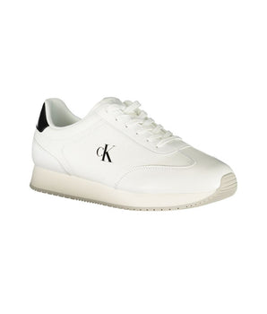 Calvin Klein White Leather Men Sneaker