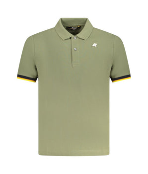 K-WAY Green Cotton Polo Shirt