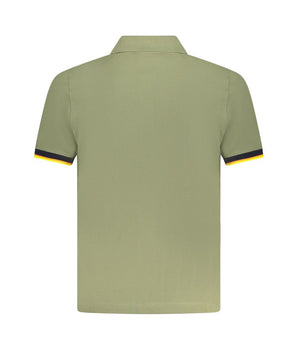 K-WAY Green Cotton Polo Shirt