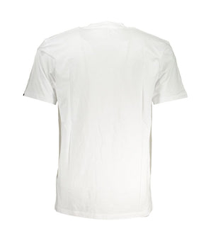 Vans White Cotton Men T-Shirt