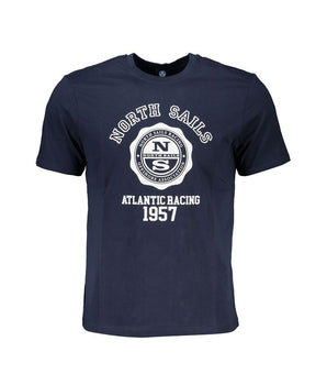 North Sails Blue Cotton T-Shirt