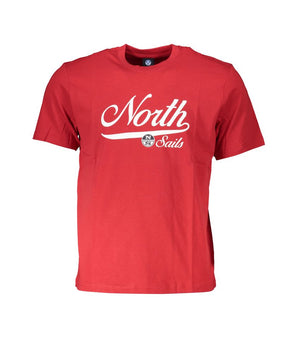 North Sails Red Cotton T-Shirt