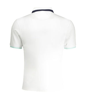 La Martina White Cotton Polo Shirt