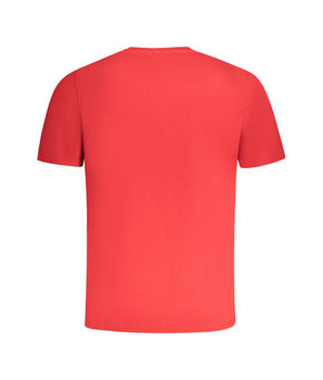 North Sails Red Cotton Men T-Shirt
