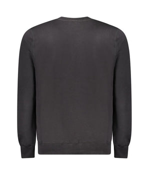 North Sails Black Cotton Men Sweater