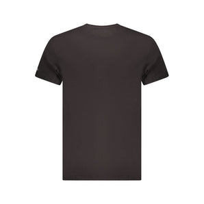Tommy Hilfiger Black Cotton Men T-Shirt