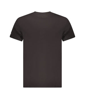 Tommy Hilfiger Black Cotton Men T-Shirt