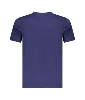 Cavalli Class Blue Cotton Men T-Shirt