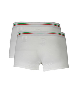 Aeronautica Militare White Cotton Men Boxer